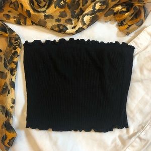 Tilley's Bozzolo Black Tube Top